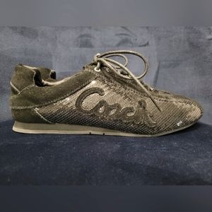 Coach Hope Sequin sneakers